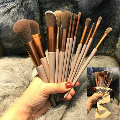 Makeup Brushes Set Eye Shadow Foundation Women Cosmetic Powder Blush Blending Beauty Make up Tool