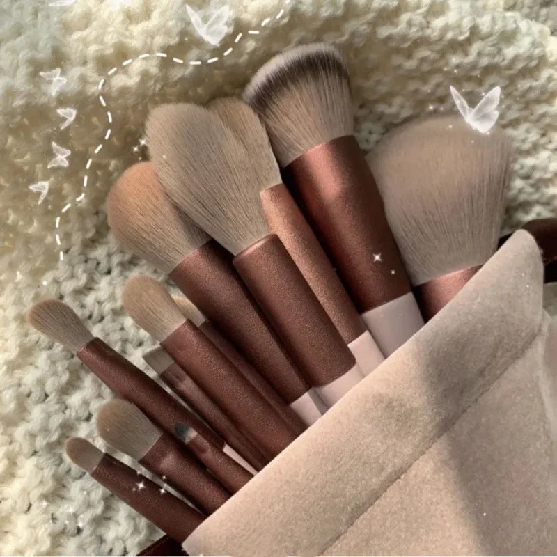 Makeup Brushes Set Eye Shadow Foundation Women Cosmetic Powder Blush Blending Beauty Make up Tool