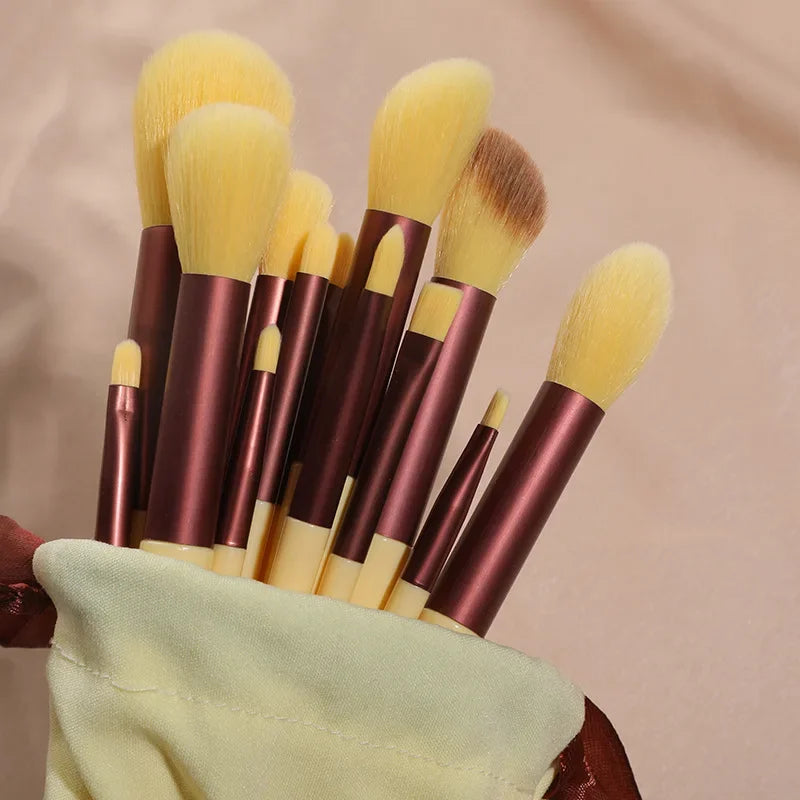 Makeup Brushes Set Eye Shadow Foundation Women Cosmetic Powder Blush Blending Beauty Make up Tool